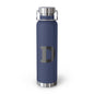 Personalized Copper Insulated Water Bottle, 22oz - "D" Custom Monogram