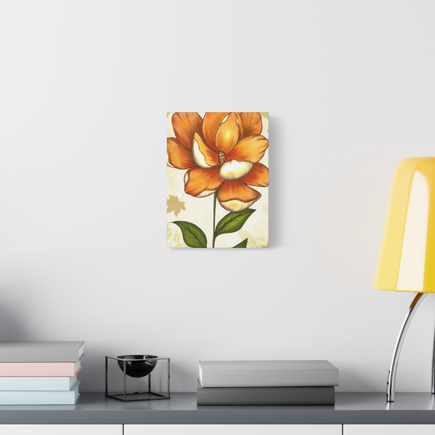 Copy of Matte Canvas, Stretched, 1.25" Tulips Pink and Purple Flowers