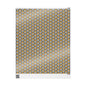 Wrapping Paper — Retro Floral Black & Orange Pattern Roll