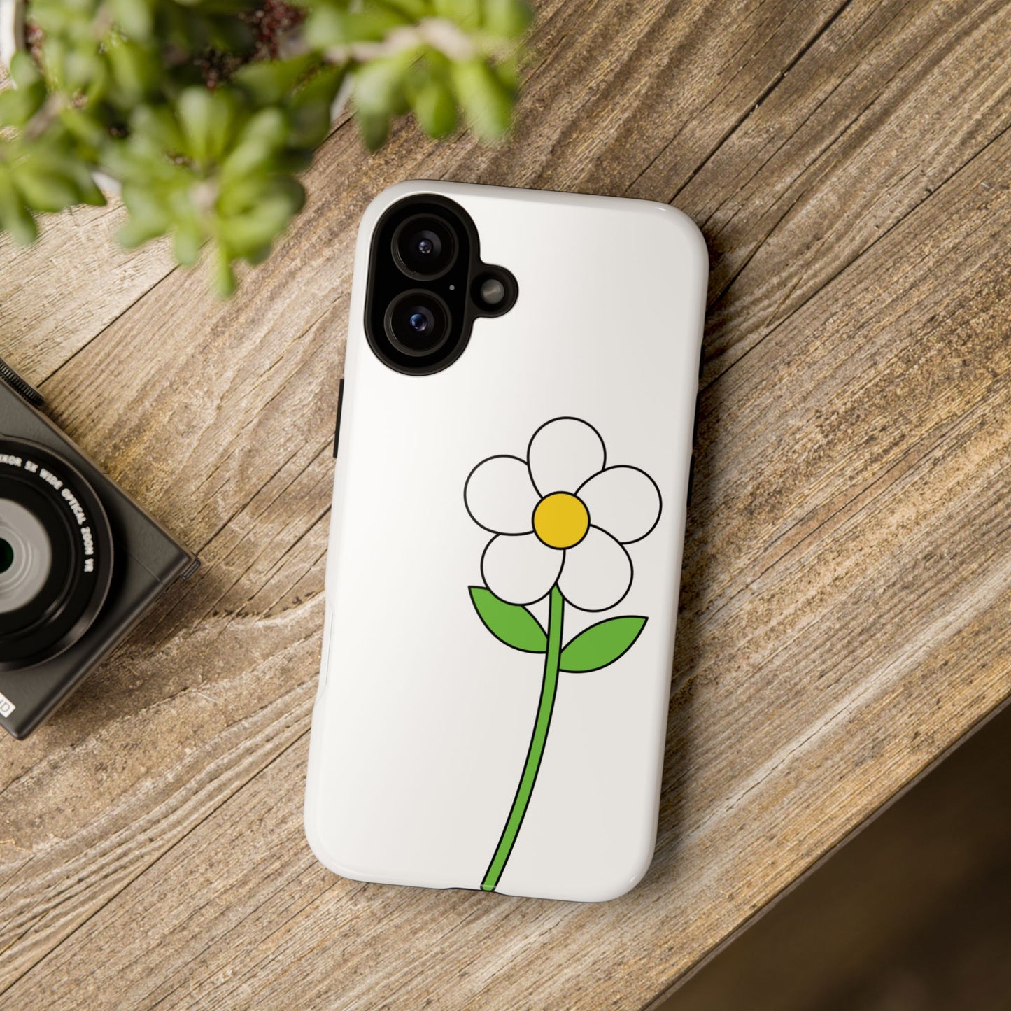 Floral Phone Case, Tough Cases with Flower Design, Cute Phone Accessory, Gifts for Her, Spring Decor, Unique Phone Cases