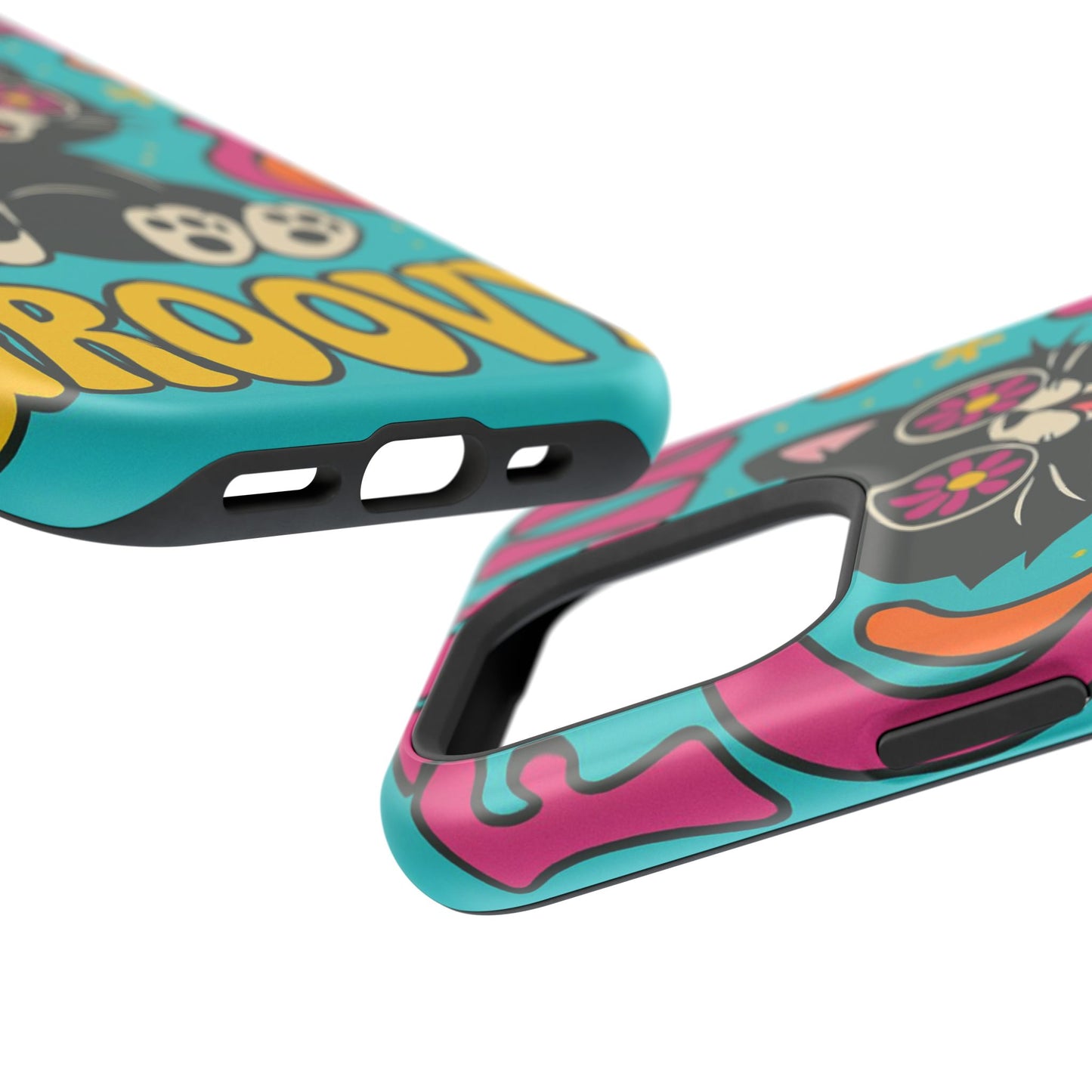 Groovy Cat Magnetic Impact-Resistant Phone Case