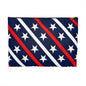 Patriotic Accessory Pouch  Starry Stripes
