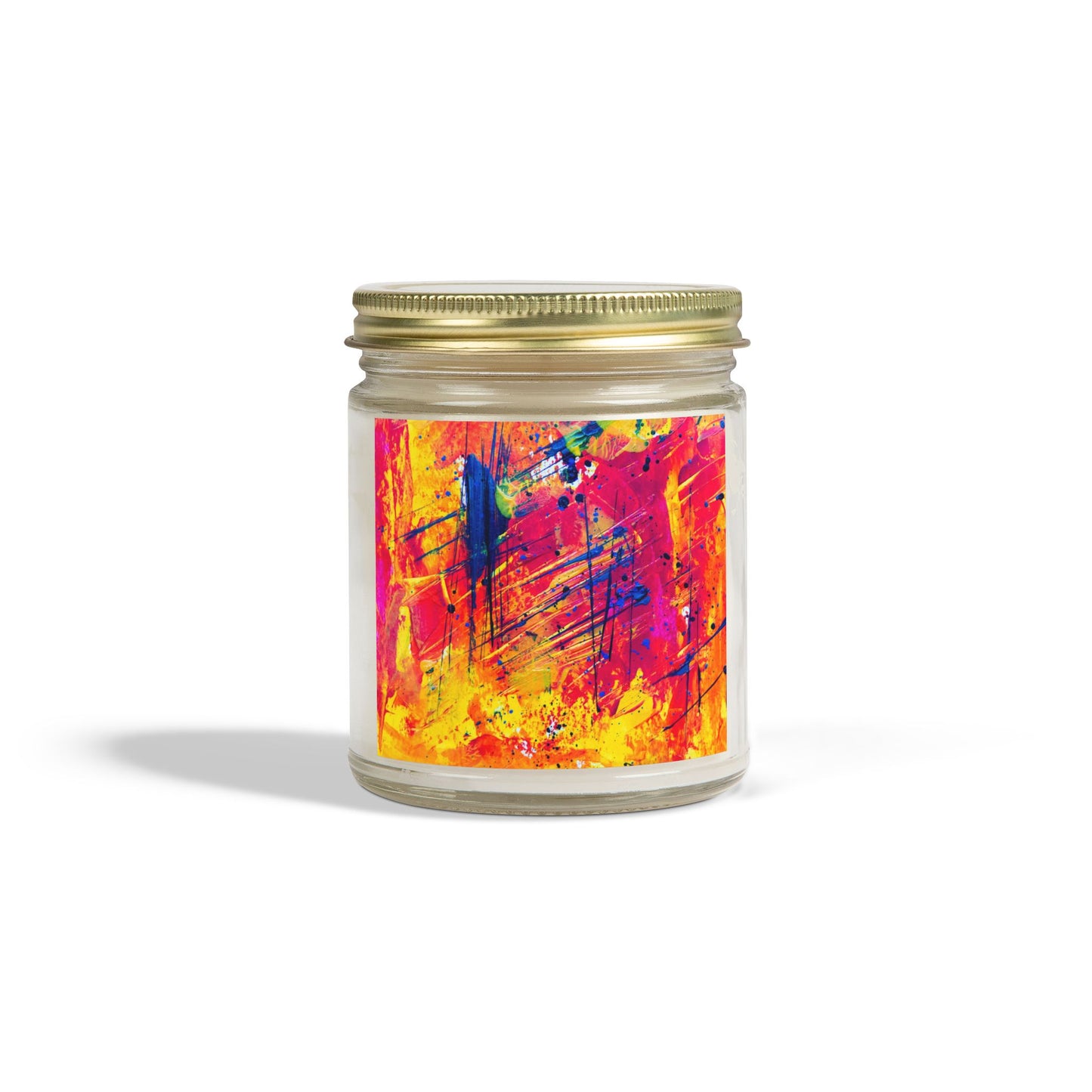 Vibrant Artistic Scented Candles - Perfect for Relaxation