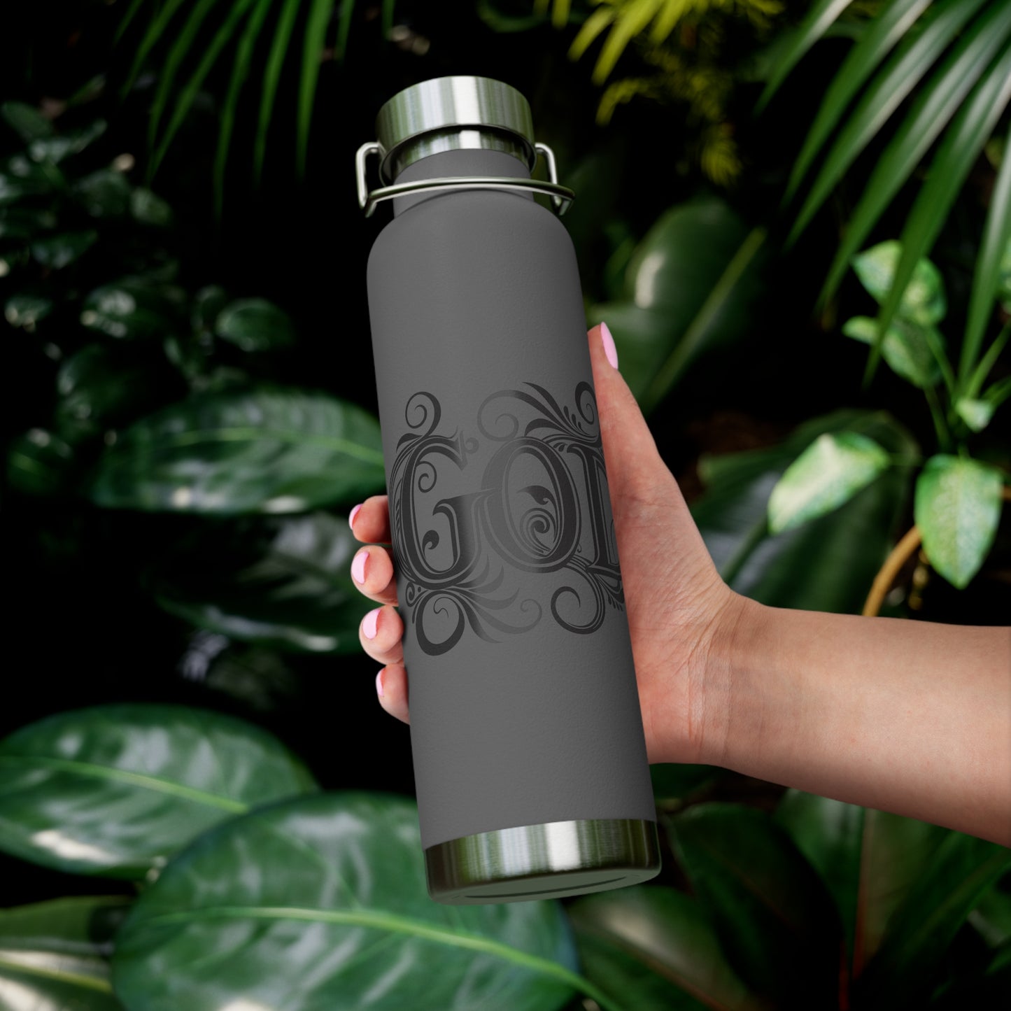 Stylish Insulated Water Bottle, Durable Travel Flask, Eco-Friendly Drinkware, Motivational Gift for All Occasions, Modern Design
