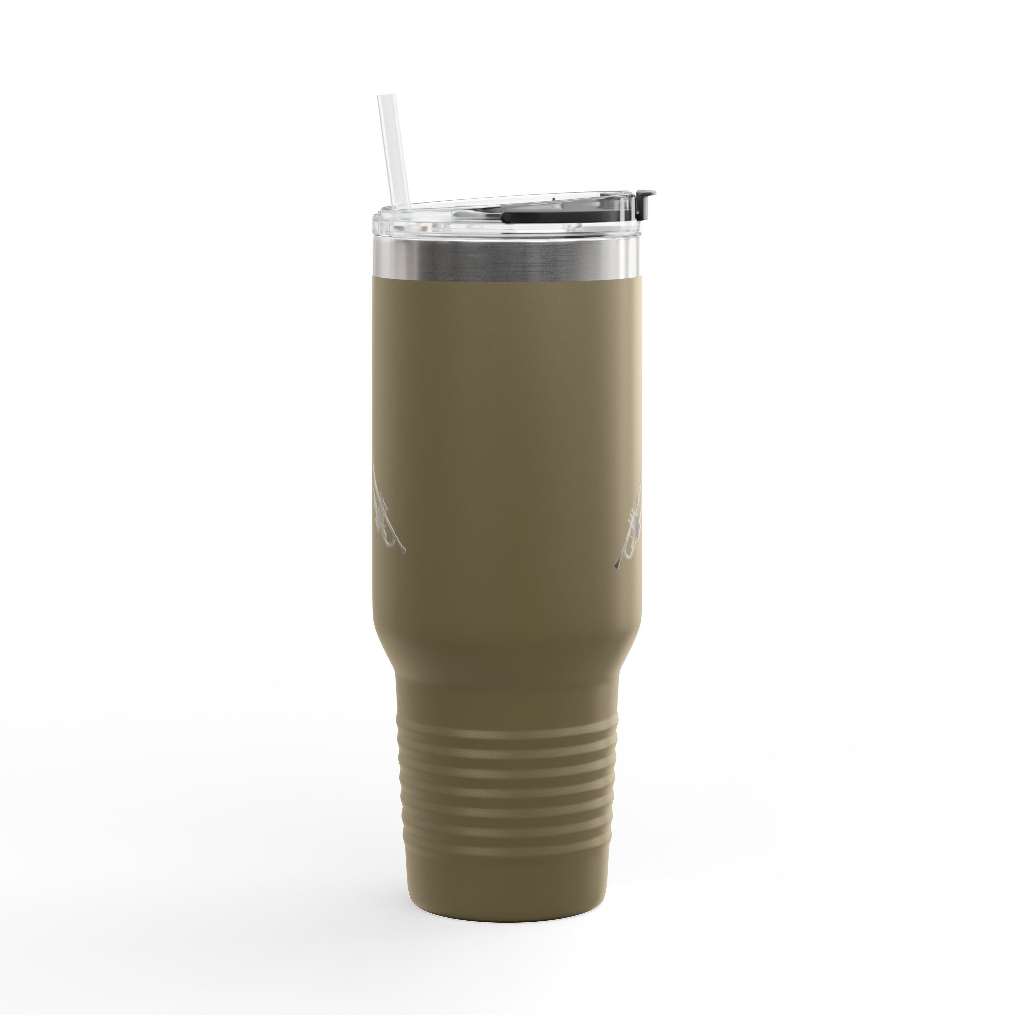 40oz Insulated Travel Mug — Musical Spark Plug Design