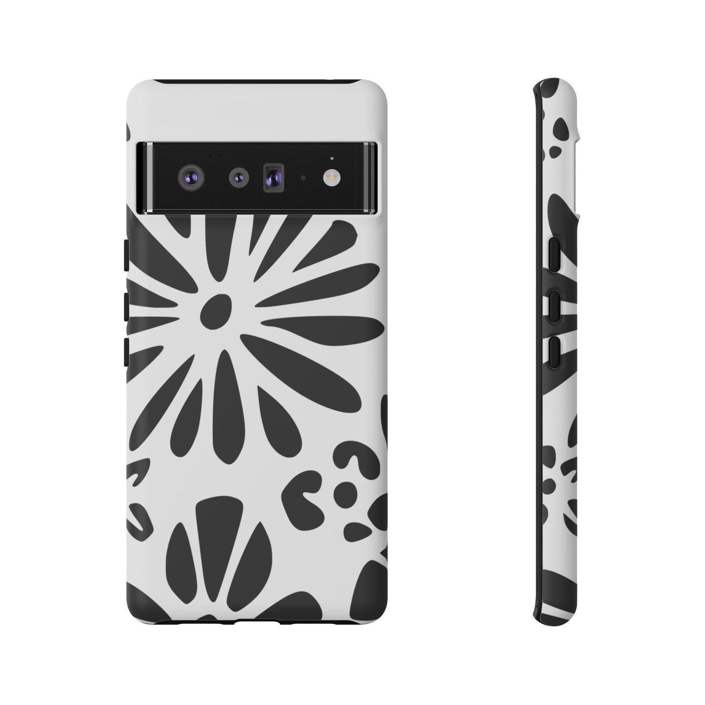 Stylish Phone Case with Floral Design, Tough Phone Cover for Her, Trendy Black and White Cell Phone Case, Unique Gift for Birthdays [...]