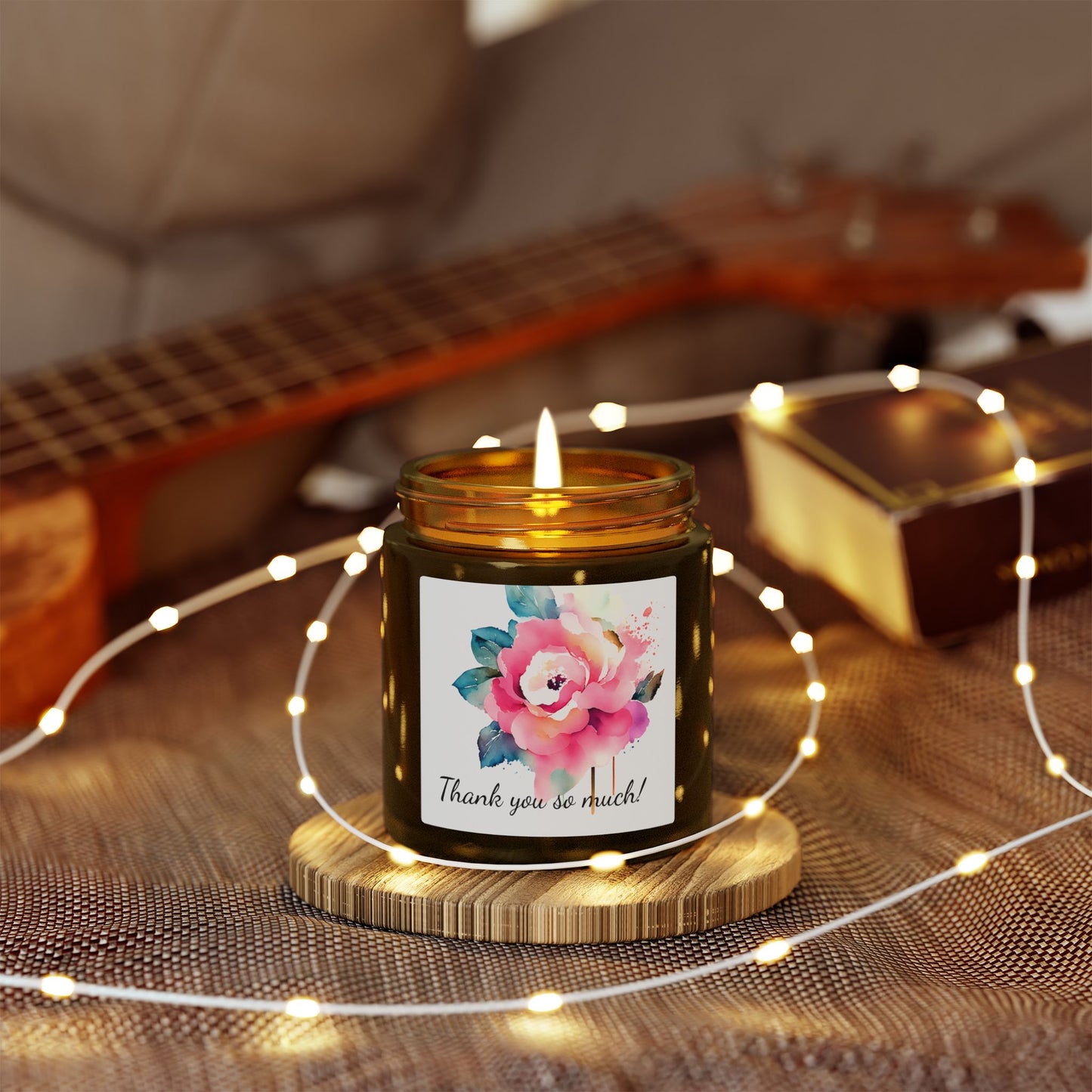 Floral Scented Candles - Thank you so much