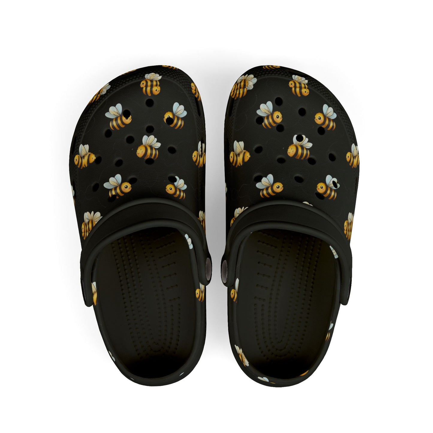 Bee-themed Kid's EVA Foam Clogs