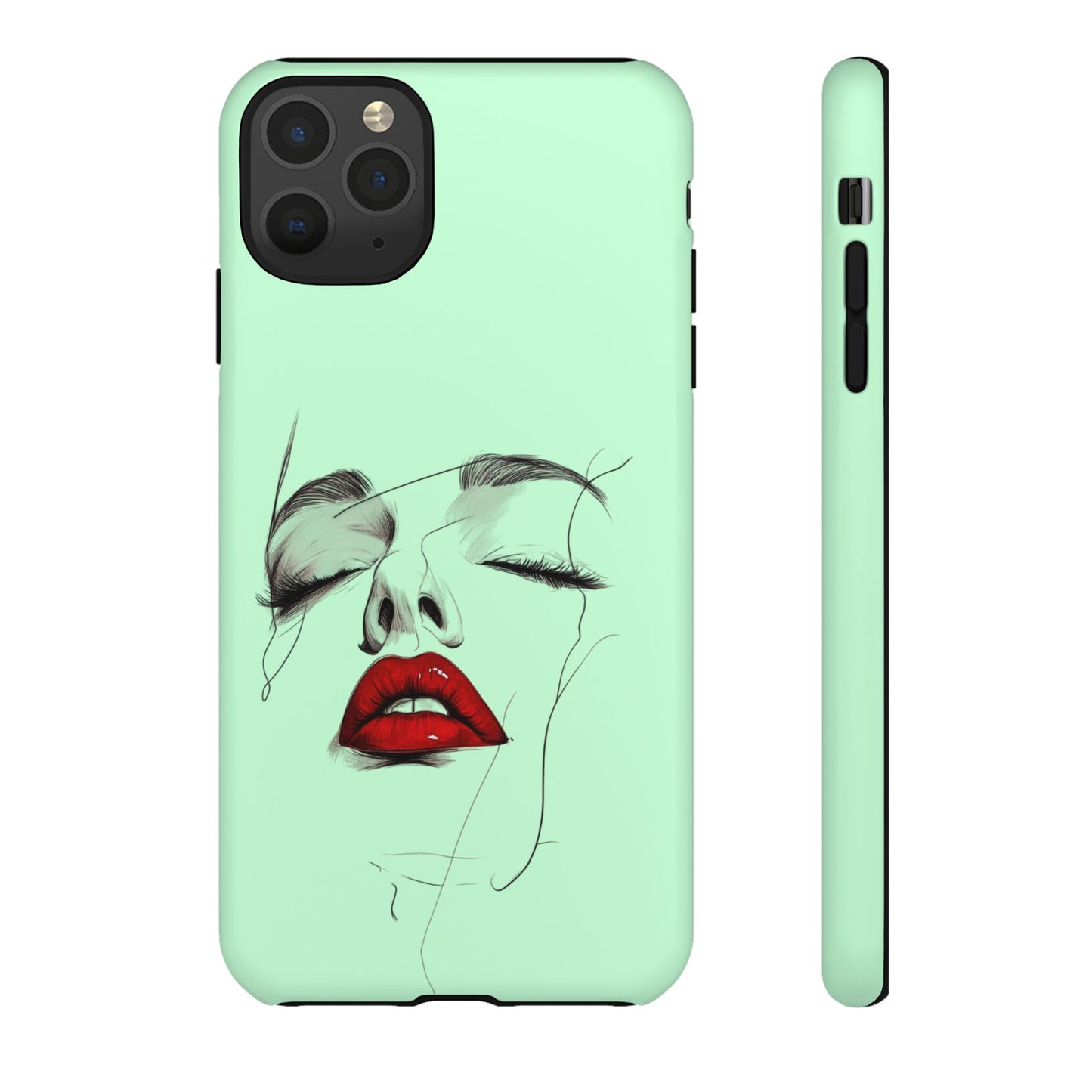 Stylish Phone Case, Artistic Phone Cover, Trendy Tech Accessory, Unique Cell Phone Protector, Gift for Her, Modern Aesthetic