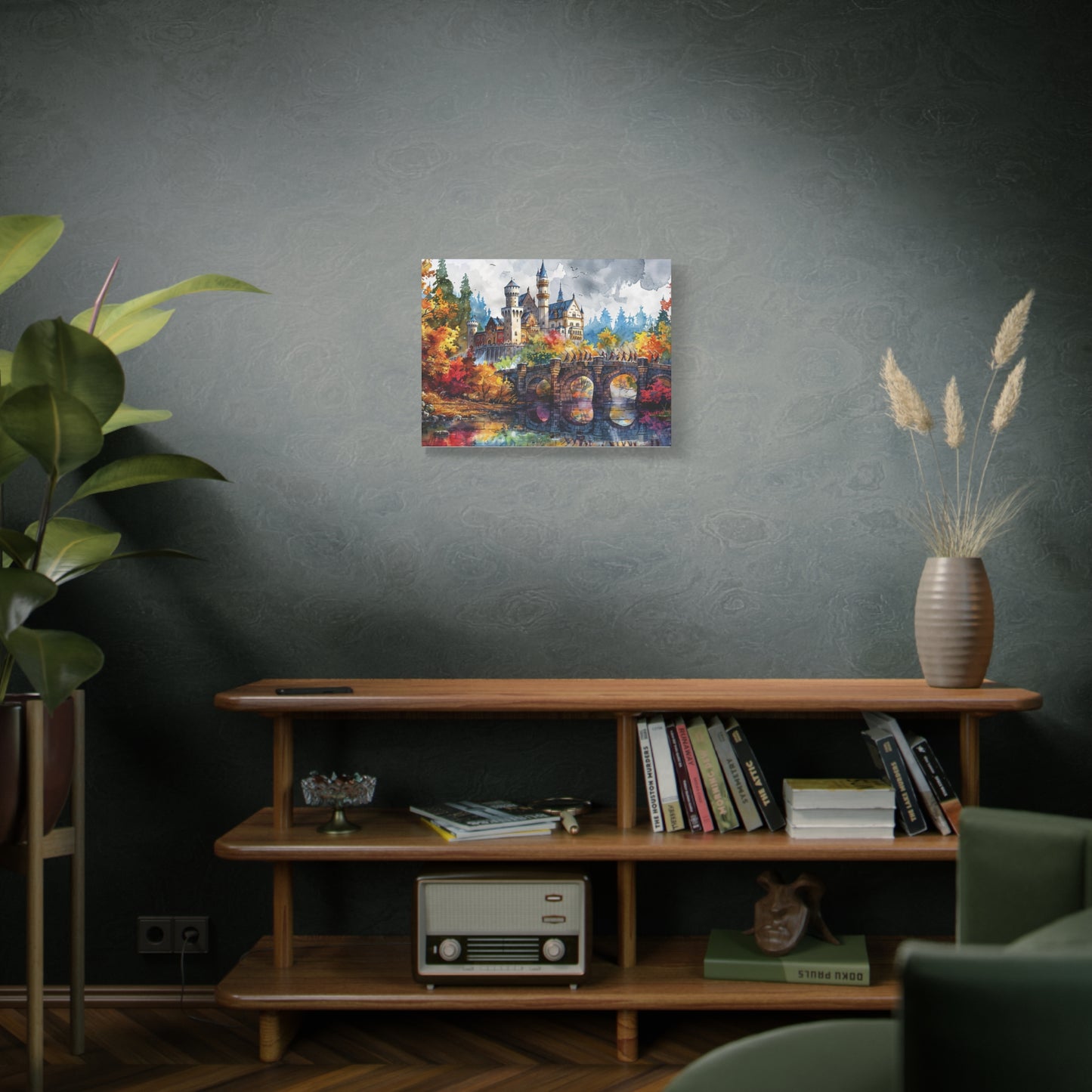 Matte Canvas, Stretched, 1.25" - Castle