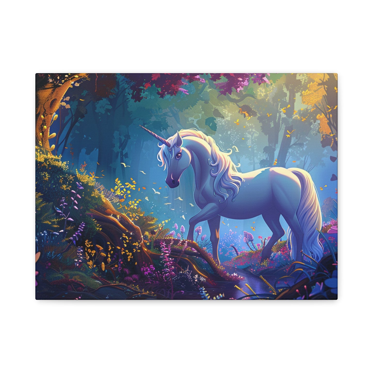 Matte Canvas, Stretched, 1.25" - Unicorn