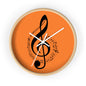 Musical Notes Wall Clock, Perfect Gift for Musicians