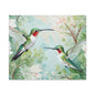 Hummingbird Canvas Wall Art — Stretched Matte Nature Print