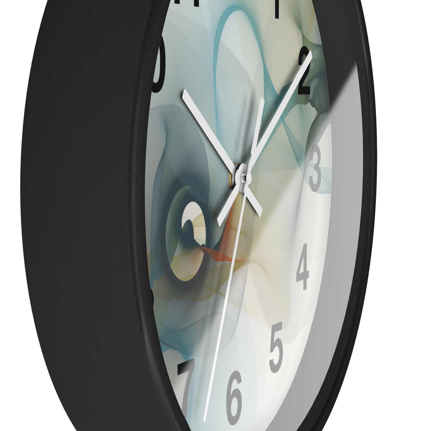 Abstract Smoke Wall Clock | Modern Home Decor