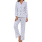V-Neck Women Night Wear Pajamas
