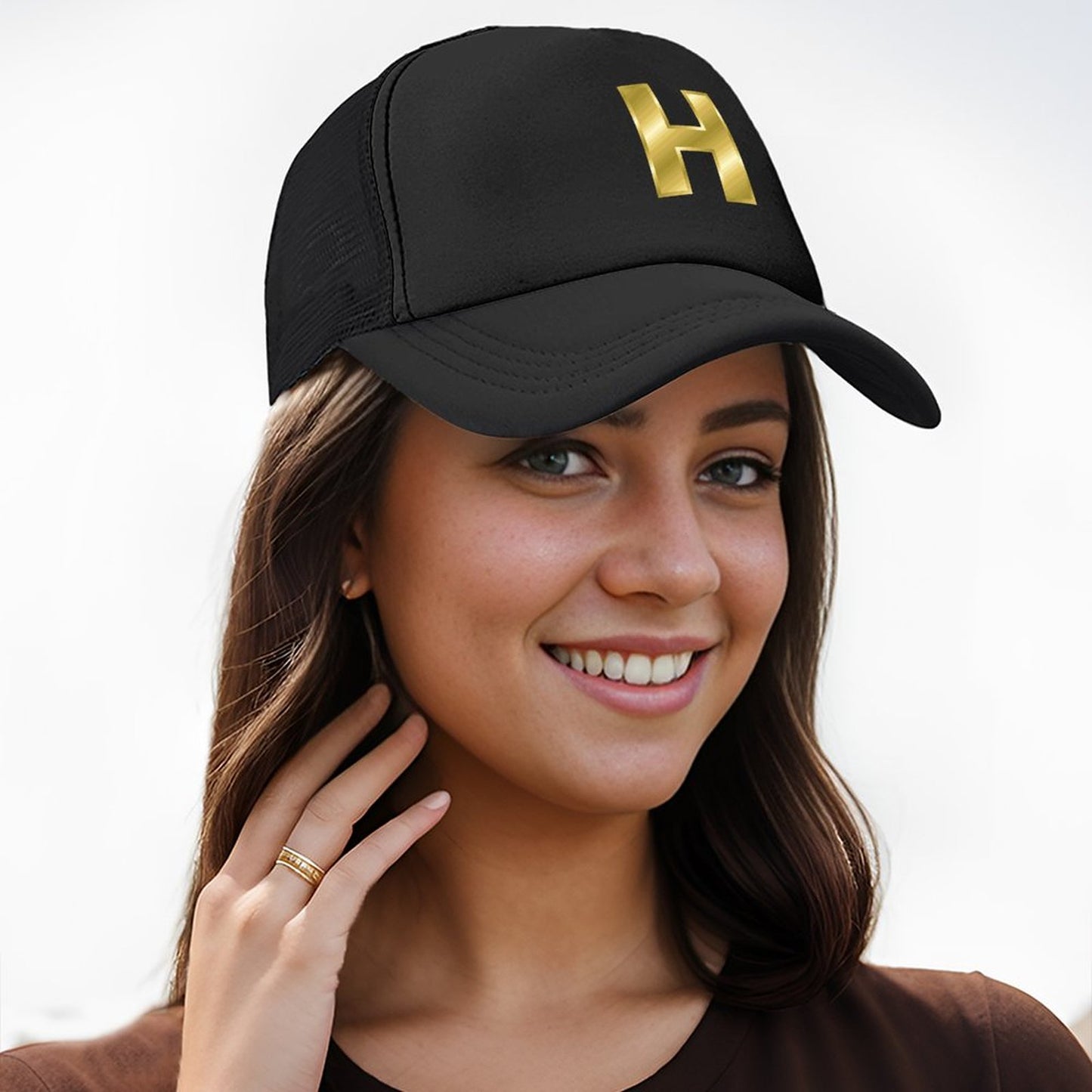 Summer Trucker Hat for Men (Front Printing)
