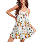 Beautiful Lace-Trimmed Camisole Nightgown