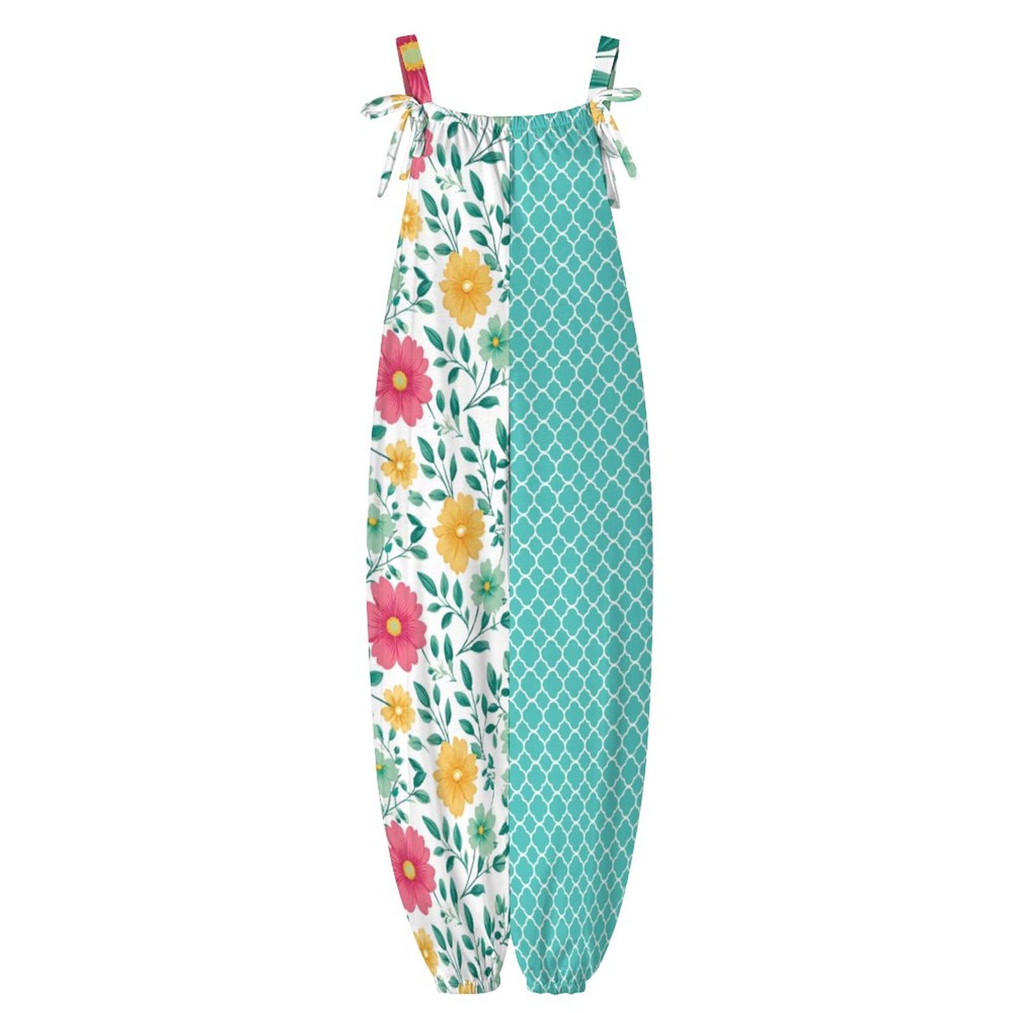 Spaghetti Strap Jumpsuit multicolor