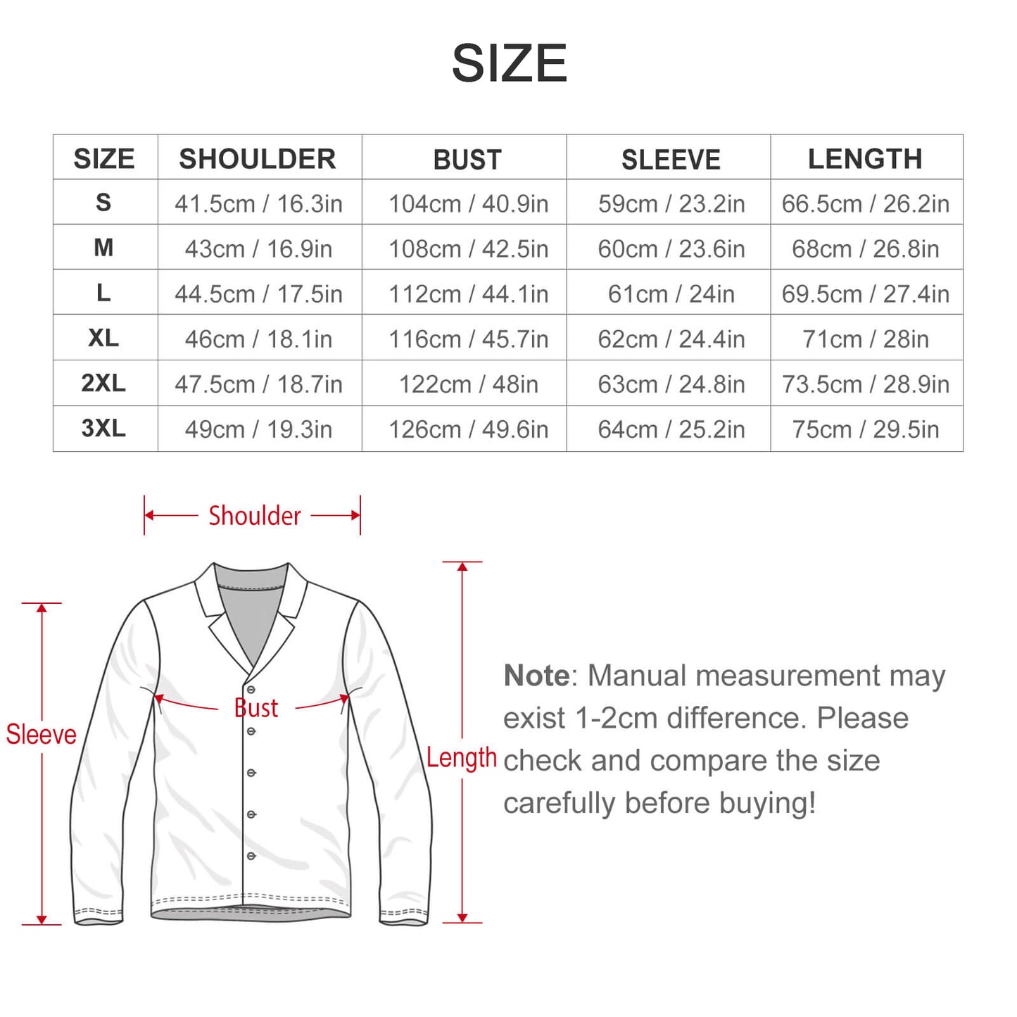Men's Long-Sleeve Pajama Set - Letter A