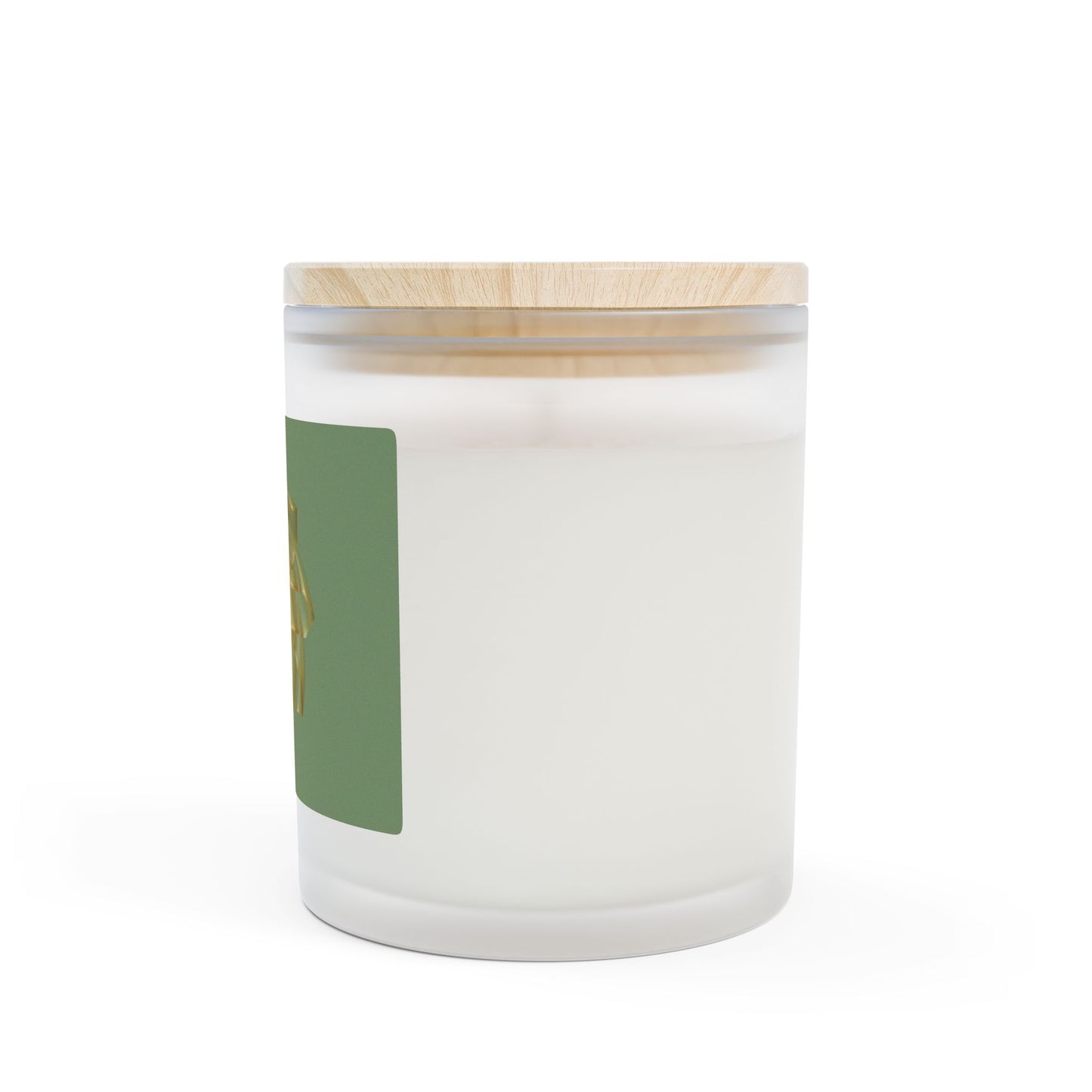 Aromatherapy Frosted Glass Candle, Relaxing Home Decor, Eco-Friendly Gift, Eco Candle for Self-Care, Calming Scented Candle