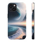 Galaxy Ocean Phone Case — Surreal Planet Beach Tough Case