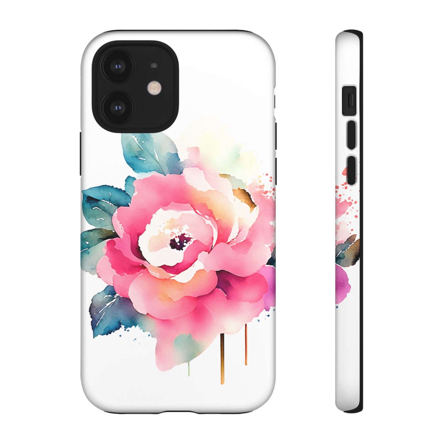 Floral Phone Case - Vibrant Rose Design