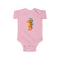 Adorable Seahorse Infant Bodysuit, Baby Shower Gift, Cute Baby Clothes, Nautical Theme Outfit, 1st Birthday Celebration