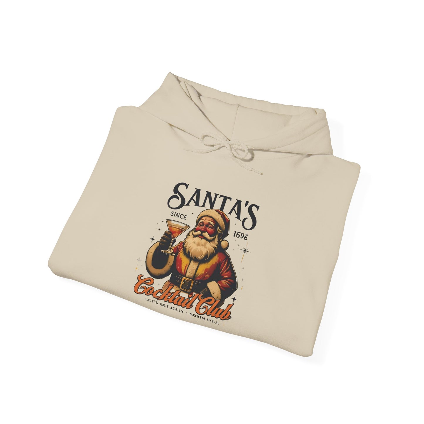 Cozy Holiday Sweatshirt, Perfect Christmas Gift, Santa's Cozy Crew, Winter Comfort Wear, Unisex Hoodie, Festive Apparel