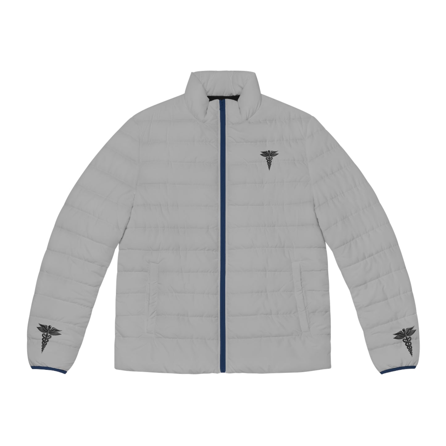 Doctors Stylish Men's Puffer Jacket, Lightweight Winter Outerwear