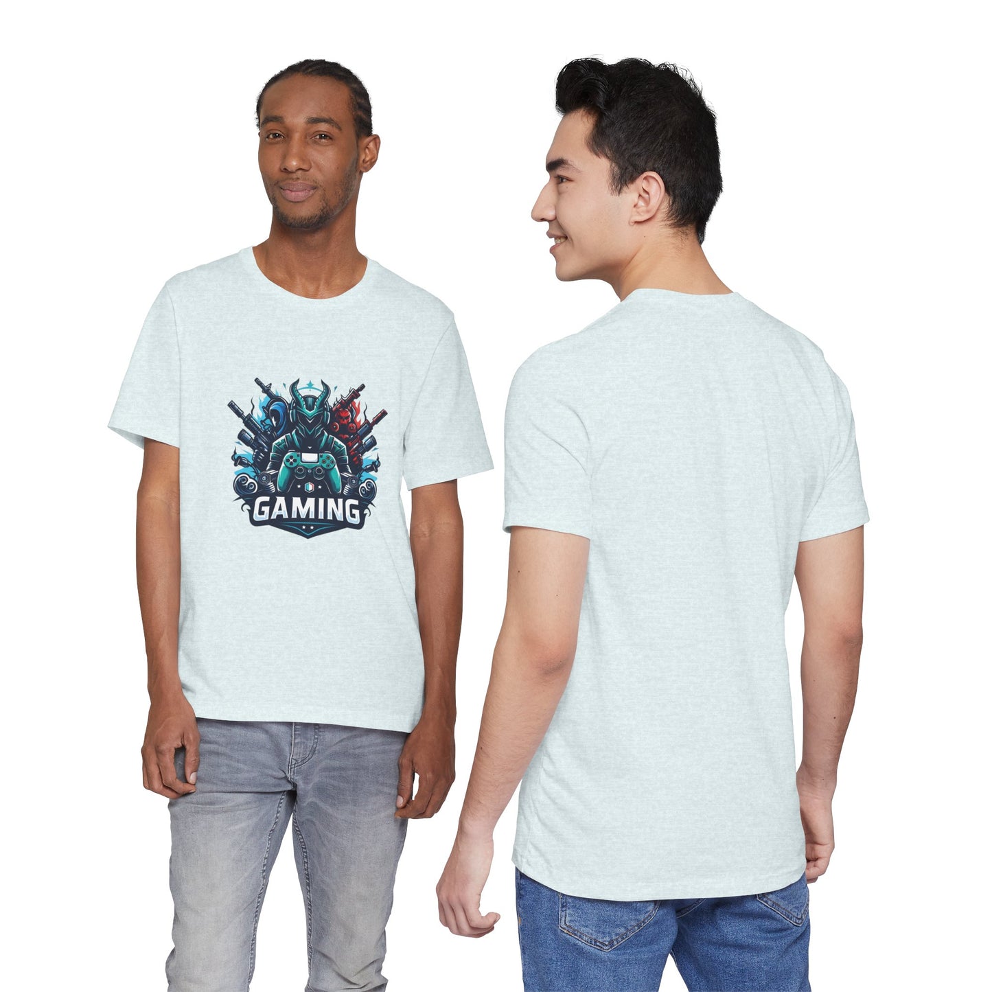 Gaming Controller Emblem Tee — Esports Gamer Graphic T-Shirt