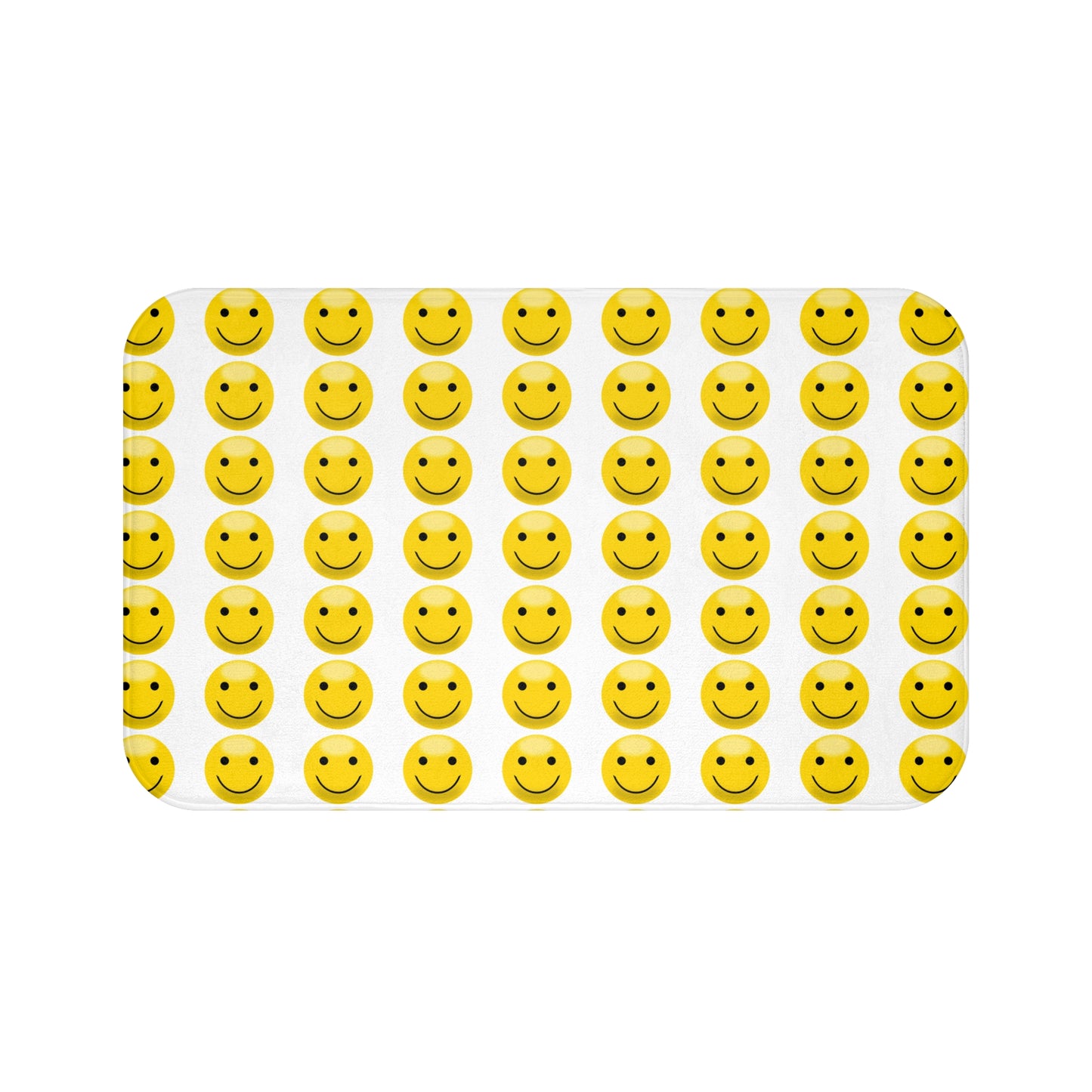 Cheerful Smile Bath Mat - Cute Bathroom Decor