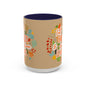 Fall Breeze & Leaves Coffee Mug, Autumn Mug, Seasonal Drinkware, Cozy Kitchen Decor, Perfect Gift for Fall Lovers