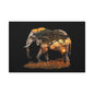 Elephant Tree Matte Canvas Art