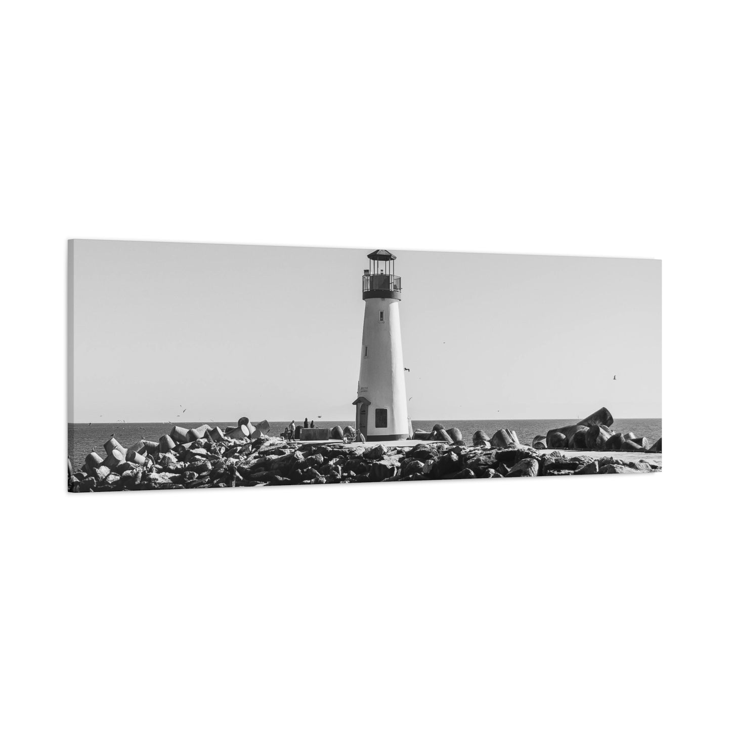 Matte Canvas, Stretched, 1.25" - Lighthouse