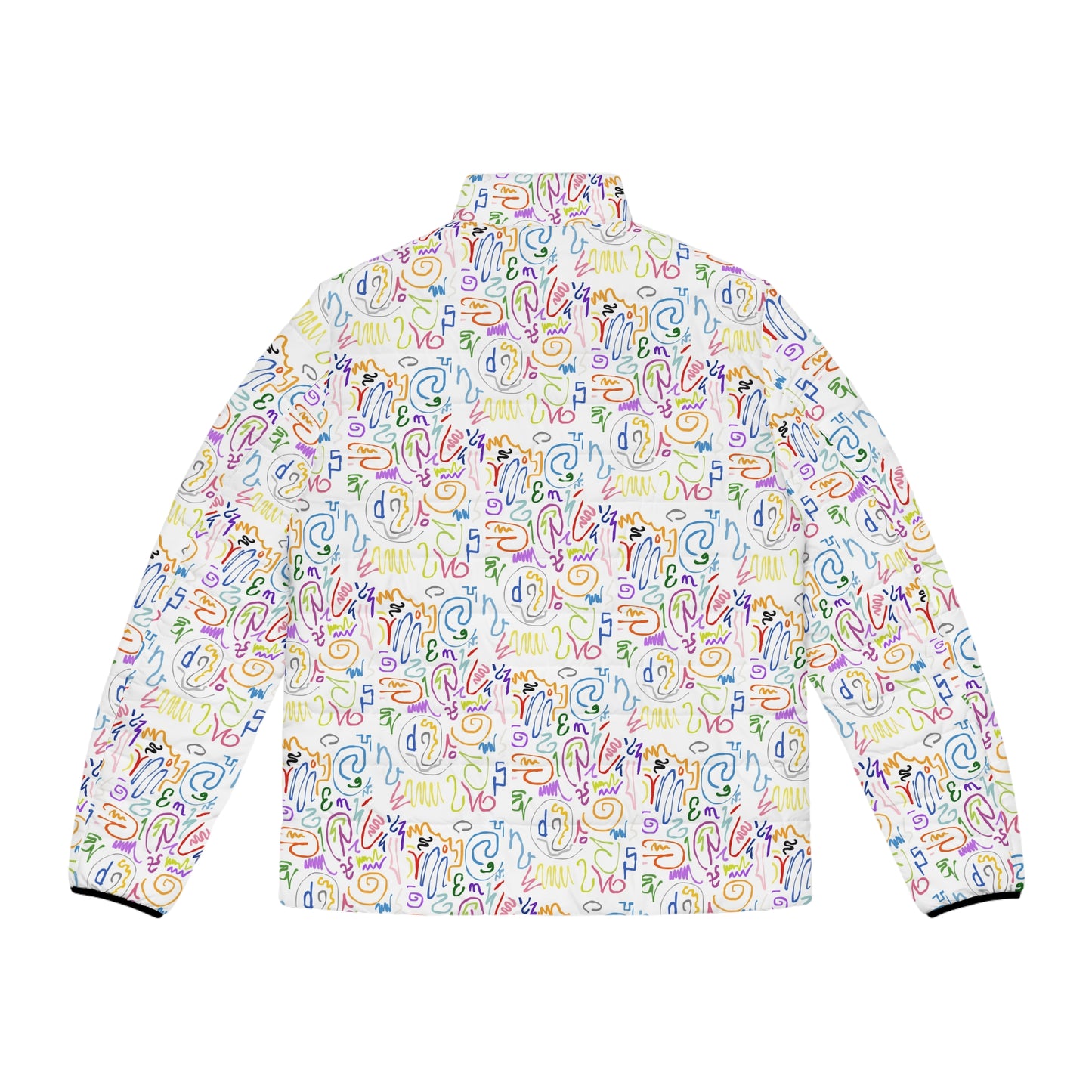 Colorful Men's Puffer Jacket
