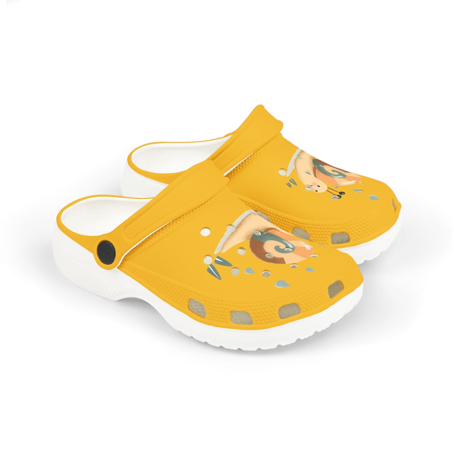 Snail-Themed Kid's EVA Foam Clogs