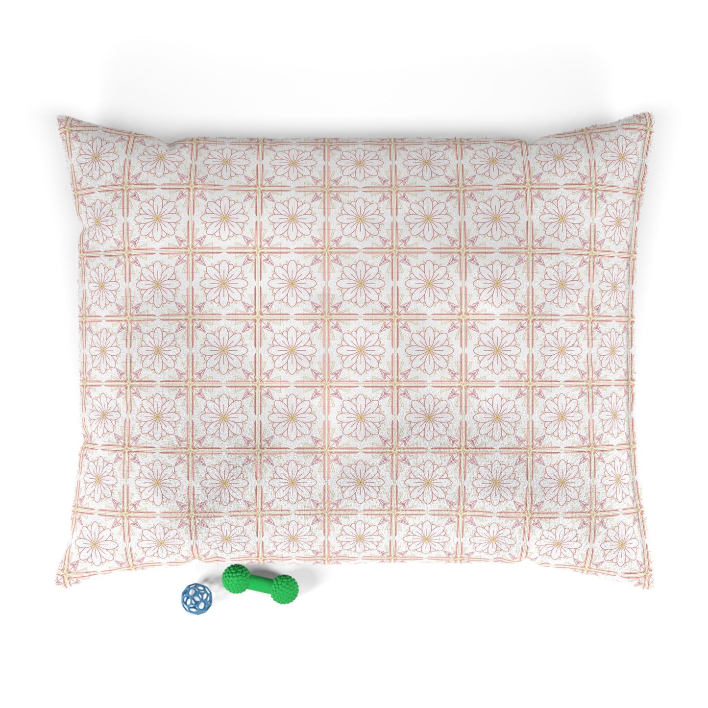 Chic Floral Pet Bed - Cozy Dog Bed, Cat Bed, Luxury Pet Cushion, Soft Decorative Pet Bed, Stylish Animal Furniture