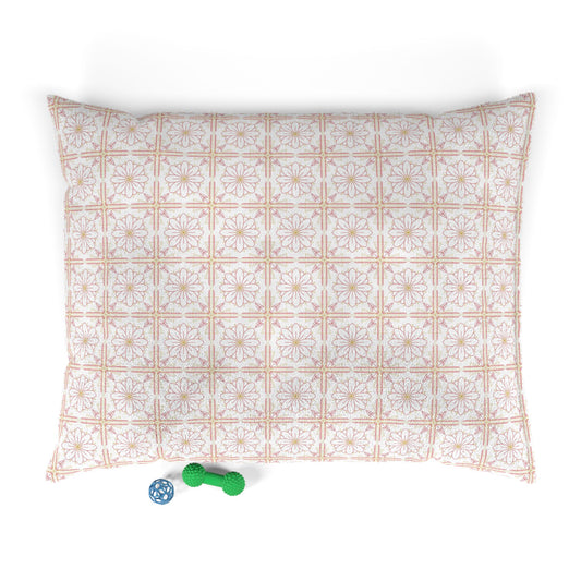 Chic Floral Pet Bed - Cozy Dog Bed, Cat Bed, Luxury Pet Cushion, Soft Decorative Pet Bed, Stylish Animal Furniture