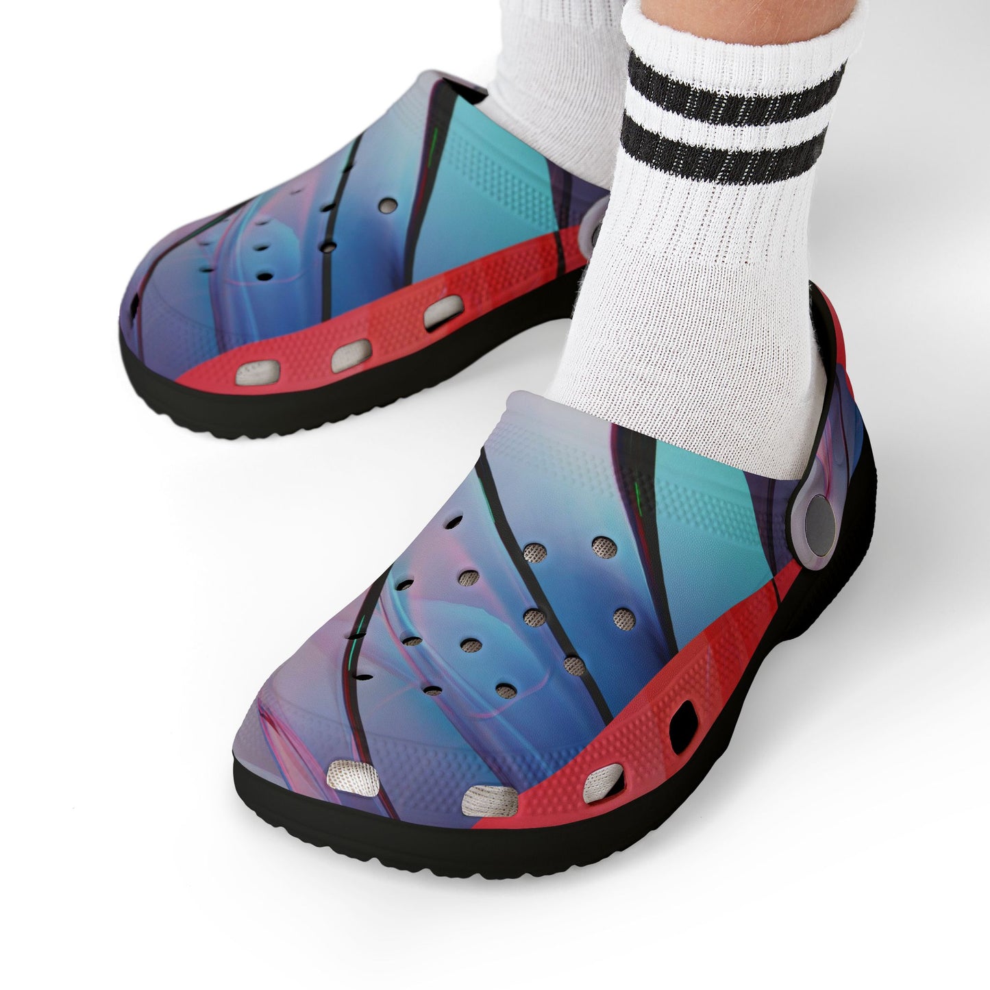 Vibrant Kids' Clogs