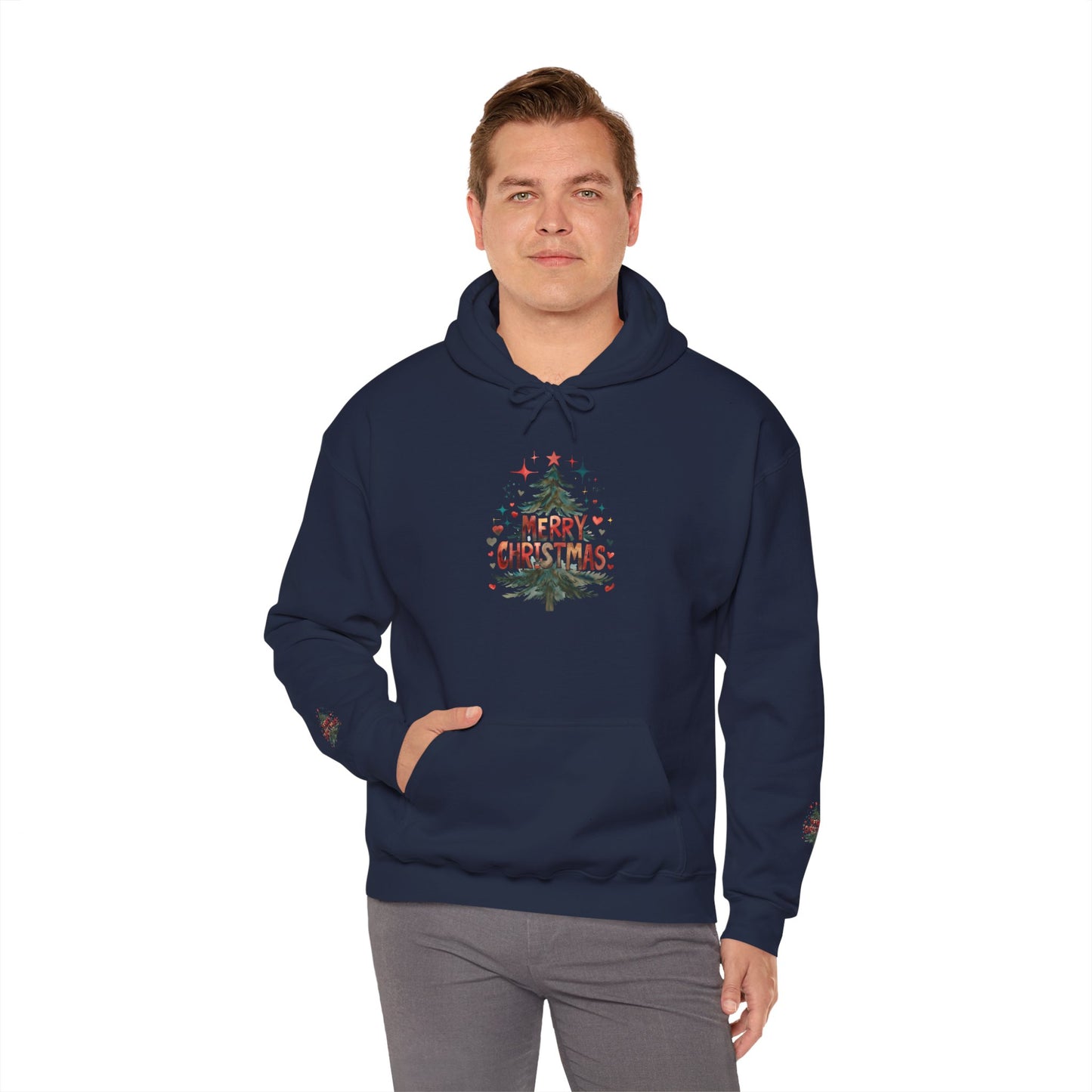 Unisex Heavy Blend™ Hooded Sweatshirt - Merry Christmas
