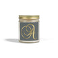 Monogram 'A' Coconut Apricot Scented Candle (4oz/9oz)