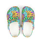 Colorful Floral Kid's EVA Foam Clogs