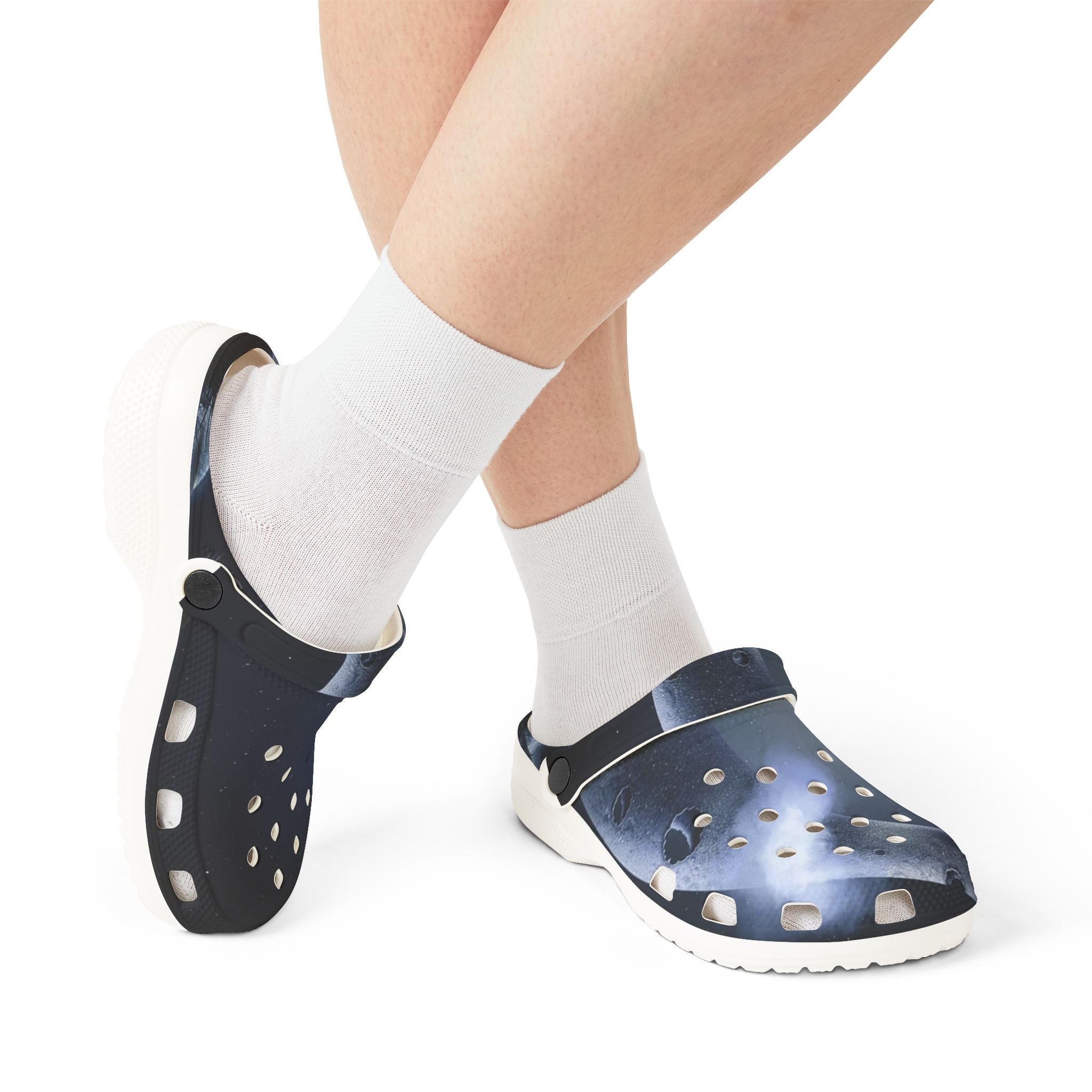 Moonlit Sky EVA Clogs — Lightweight Foam Garden Shoes