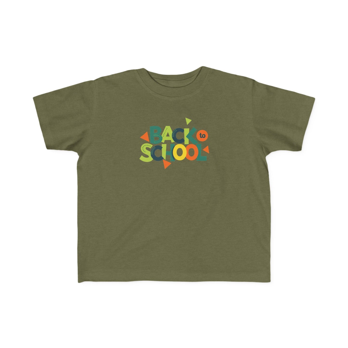 Colorful Toddler Tee - Perfect for Back to School