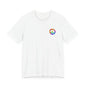 Peace Sign Tie-Dye Tee — Rainbow Hippie Peace Symbol T-Shirt