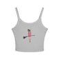 Witchy Spaghetti Strap Tank Top - Fun Summer Wear, Casual Party Top, Perfect for Halloween, Gifts for Friends, Everyday Fashion