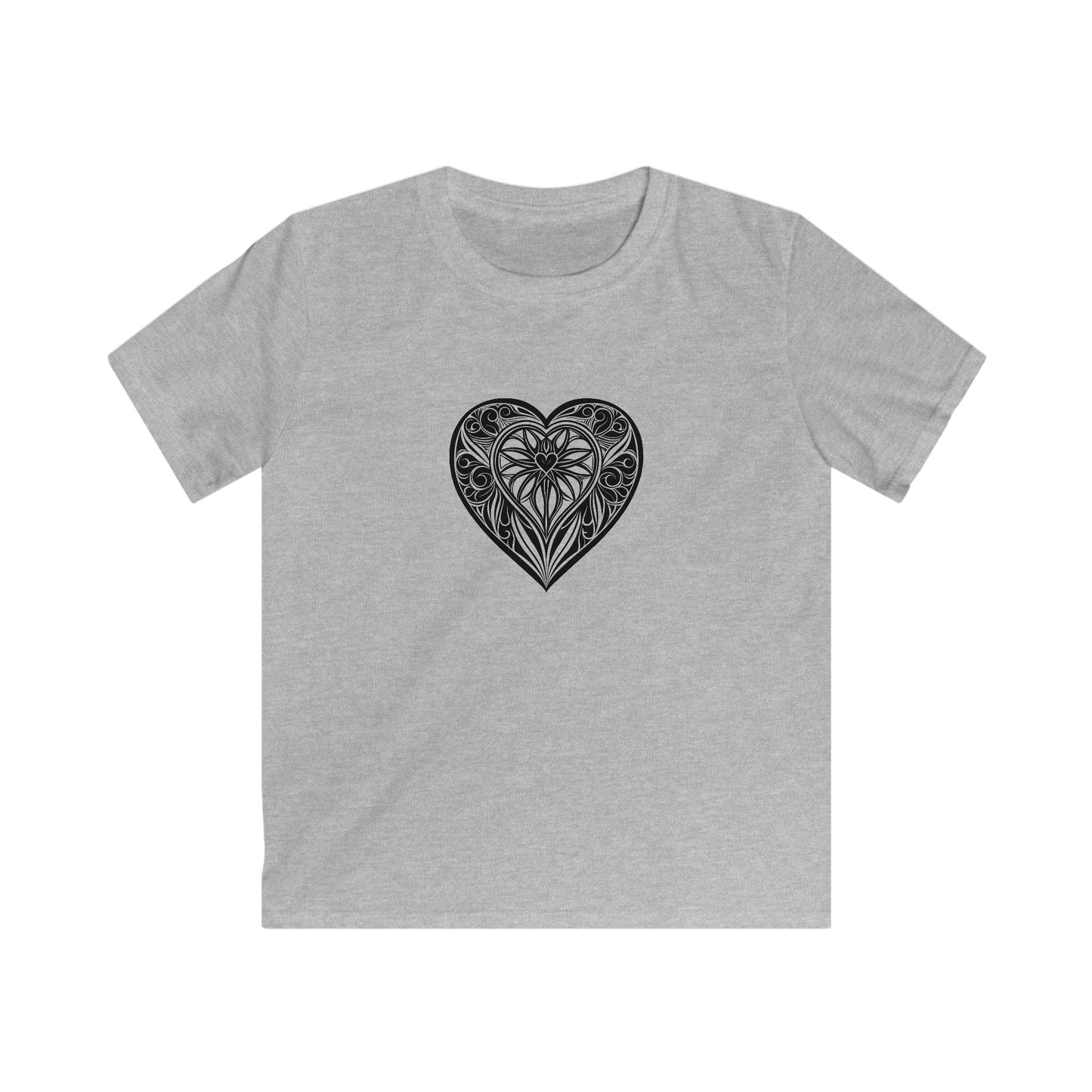 Heart Lion Kids Tee, Cute Children's T-Shirt