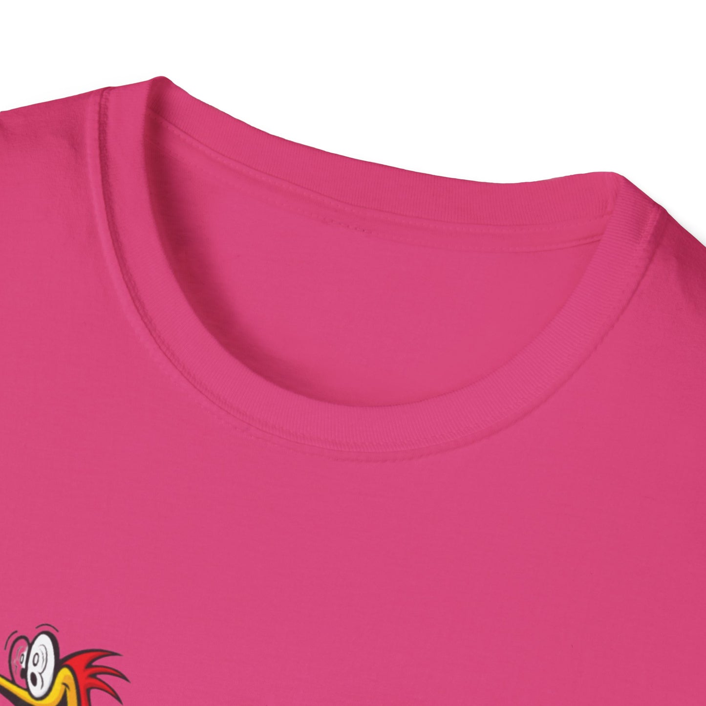 Whimsical Unisex Softstyle T-Shirt, Fun Graphic Tee