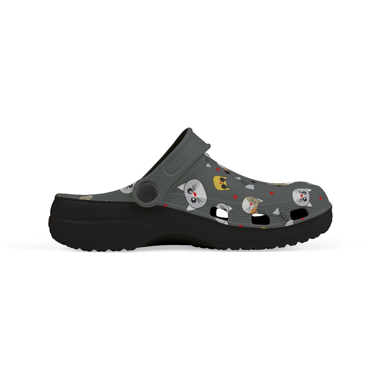 Adorable Kids'  Foam Clogs with Playful Animal Print