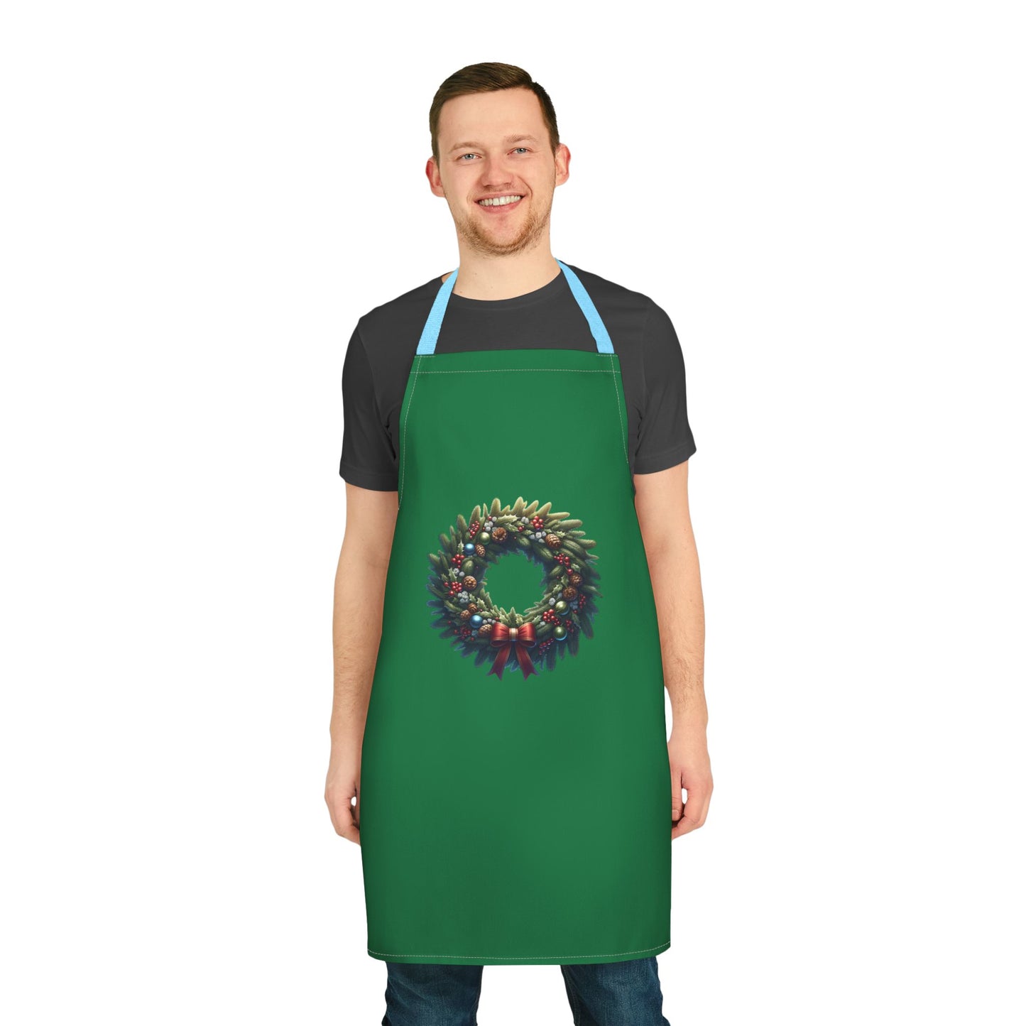 Apron, 5-Color Straps Christmas